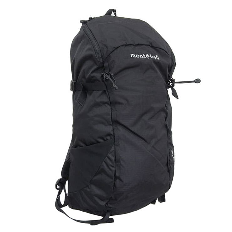 Riverall mont-bell モンベル バッグ メンズ レディース リュック リュックサック バックパック ブラック ディナリ パック 25 1133127BK mont-bell A4対応 バッグ・鞄
