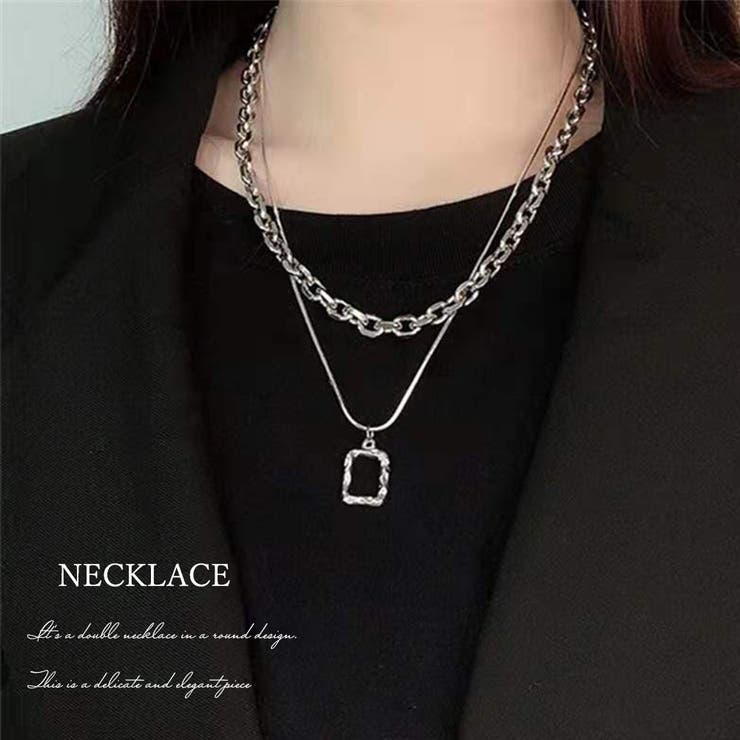 Miniministore チョーカーネックレス チェーン 2連 アクセサリー