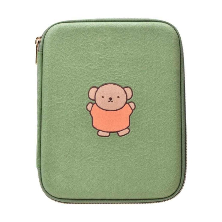 【10％OFFクーポン！5/7(木)9:59まで】cinemacollection ミッフィー パスポートケース PUPU FELT ププフェルト マルチポーチ ボリス グリーン ディックブルーナ ピージーデザイン トラベル雑貨 絵本キャラクター グッ
