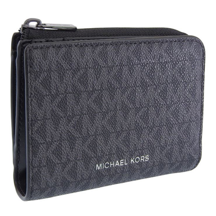 【10％OFFクーポン！本日実施中】Riverall MICHAEL KORS マイケルコース 財布 メンズ 二つ折り財布 アウトレット ブラック COOPER FOLIO WALLET 36F2LCOF3B-BLACK MICHAEL