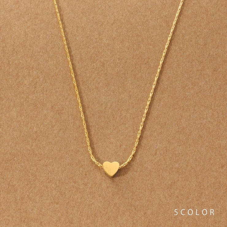 【10％OFFクーポン！1/16(金)1:59まで】CREAM-DOT ステンレス製 ネックレス 金属アレルギー つけっぱなし サージカルステンレス レディース ショート チェーン ハート ミニ メタル ミックスカラー プチペン ゴールド シルバー ピン