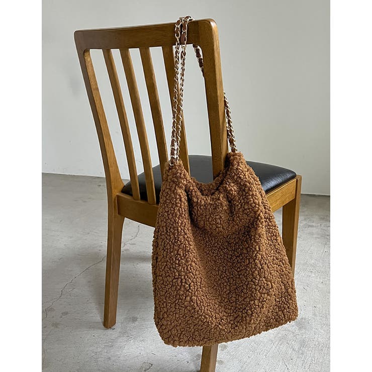 Re:EDIT [2点セット]ミニポーチ付テディボアチェーンストラップバッグ バッグ・鞄 shoplistselect-10434695 SHOPLIST サンプル画像2