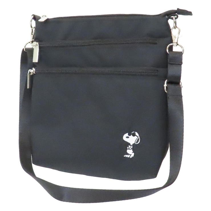 【10％OFFクーポン！3/26(木)1:59まで】cinemacollection スヌーピー ショルダーバッグ トリプルファスナーショルダーバッグ FAMOUS BEAGLE ピーナッツ カミオジャパン 斜め掛けかばん キャラクター グッズ バッグ・