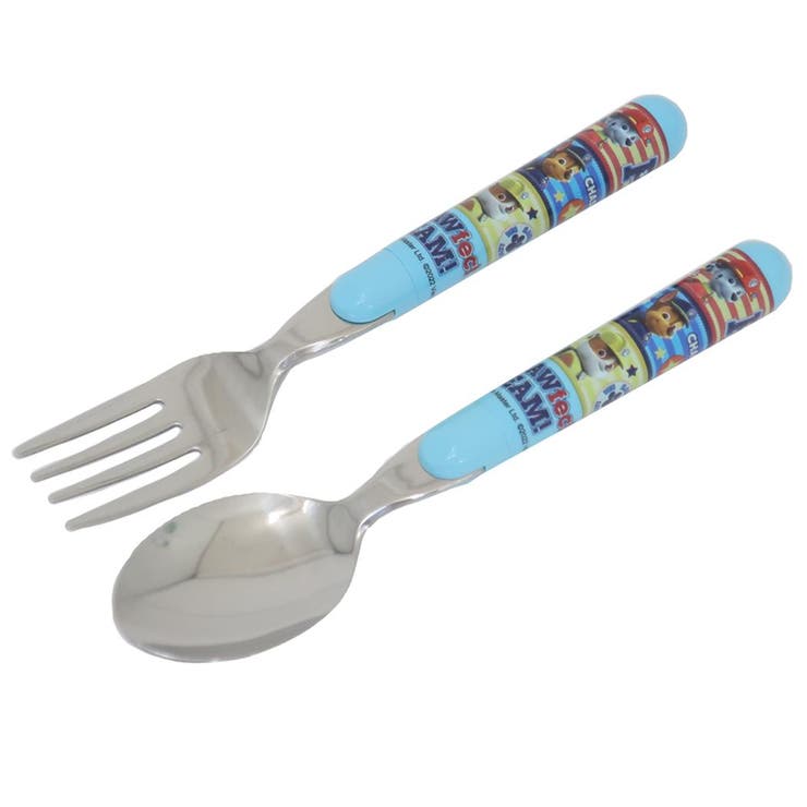 cinemacollection【KIDS】 パウパトロール カトラリーセット スプーン＆フォークセット スケーター 子供 食洗機対応 アニメキャラクター グッズ 食器・キッチン用品