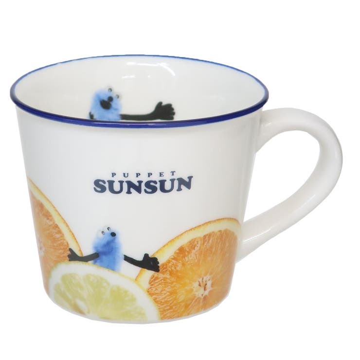 cinemacollection パペットスンスン マグカップ カラーラインマグ シトラス PUPP ...
