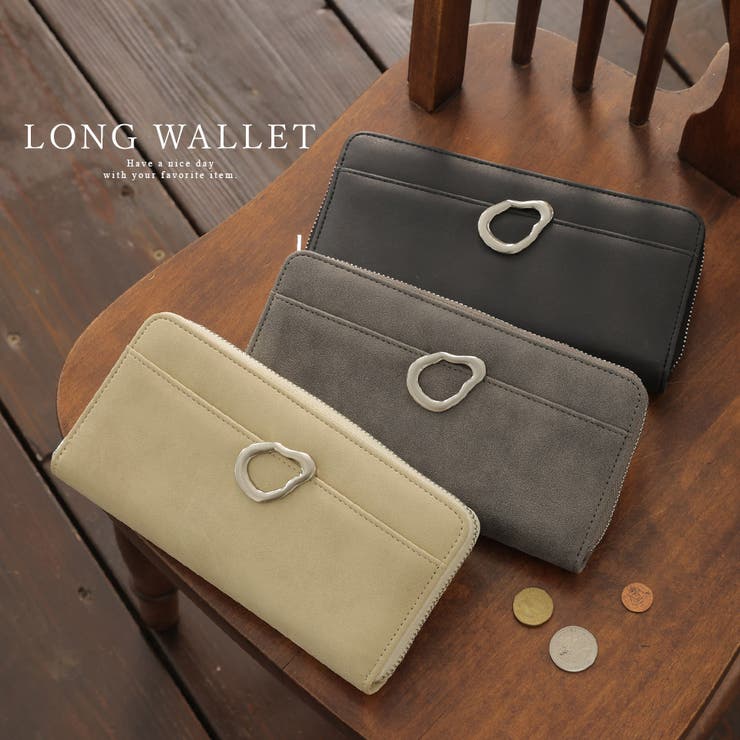 【10％OFFクーポン！2/10(火)1:59まで】ALTROSE 長財布 レディース 財布 さいふ ウォレット 大容量 大きめ 小銭入れ ラウンドファスナー 金具 モチーフ ヴィンテージ スエード調 アースラ 財布