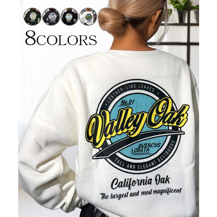 【4時間限定!30%OFFクーポン!】GROOVY STORE 【裏起毛】 スマイル サークルロゴ トレーナー グラフィック バックプリント 裏起毛スウェット ...