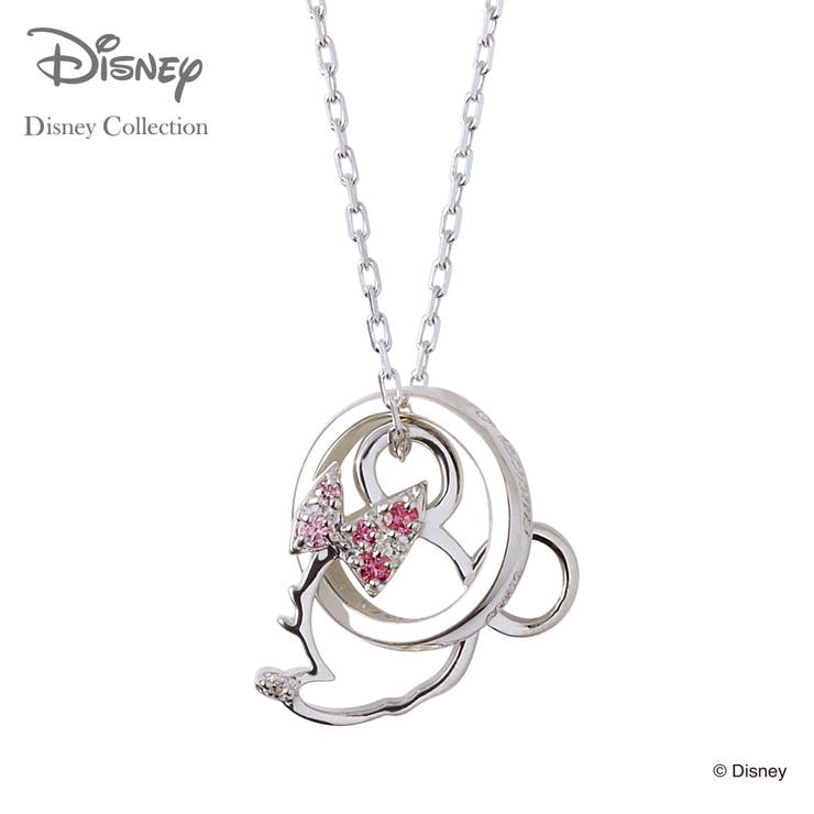 THE KISS 【ディズニーコレクション】 ディズニー / ネックレス / ミニーマウス / フェイスダブルチャ..
