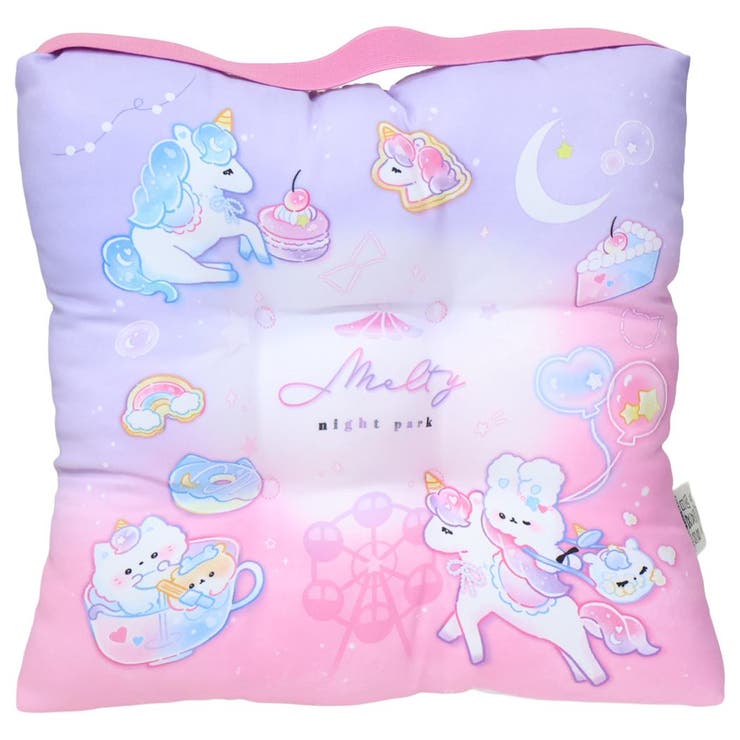 cinemacollection【KIDS】 子供用学校座布団 スクールクッション メルティナイトパーク カミオジャパン 新学期準備雑貨 かわいい グッズ その他