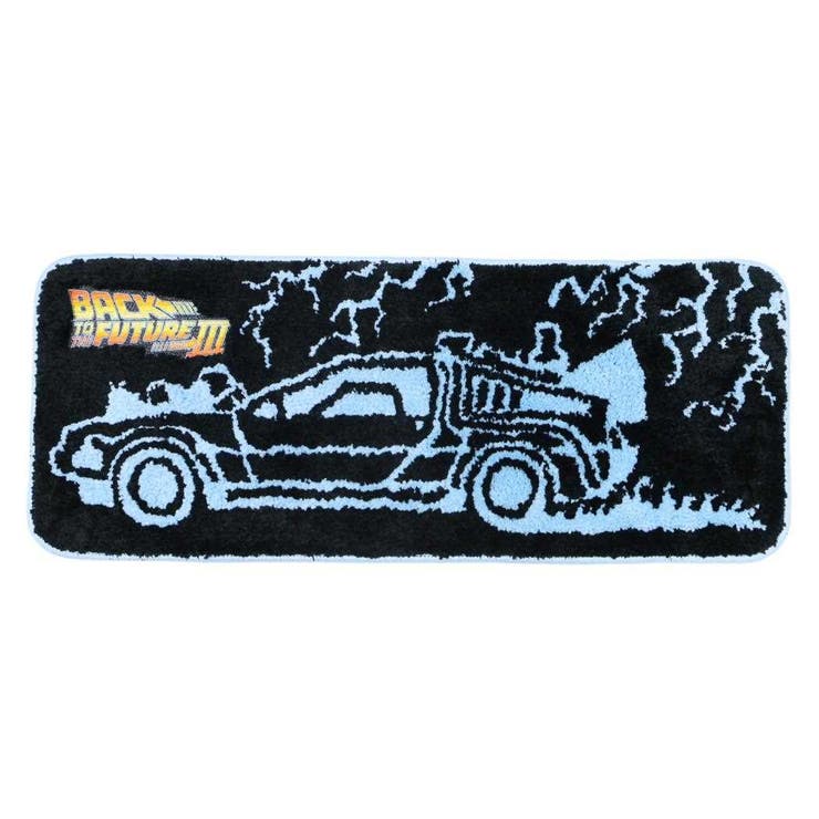 【10％OFFクーポン！5/7(木)9:59まで】cinemacollection バックトゥザフューチャー フロアマット タフトマット タイムマシン3 ユニバーサル映画 丸眞 ミニマット タフティングマット 映画キャラクター グッズ その他cinem