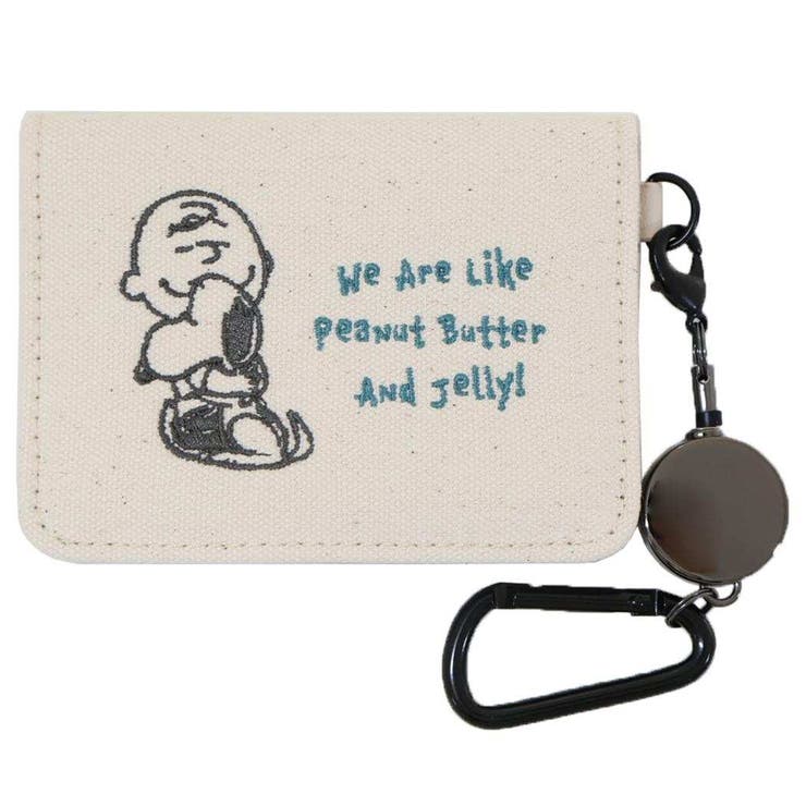 cinemacollection スヌーピー パスポーチ リール付きパスケース monokuro mate ピーナッツ マリモクラフト 定期券入れ キャラクター グッズ 小物