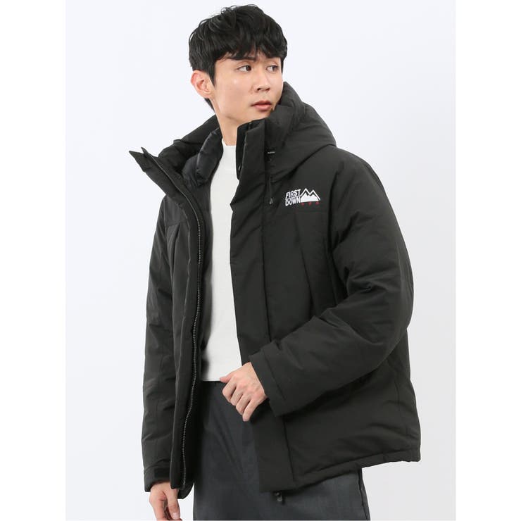 【10％OFFクーポン！3/26(木)1:59まで】TAKA-Q MEN FIRSTDOWN USA MAURI 撥水 フーデッドダウン アウター(コート・ジャケットなど)