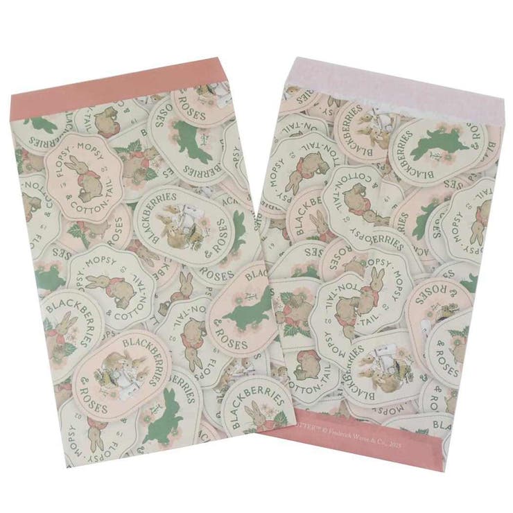 cinemacollection ピーターラビット ラッピング用品 ラッピング 平袋 8枚入り BP ベリー＆ローズB S＆C プレゼント 絵本キャラクター グッズ ファッション雑貨