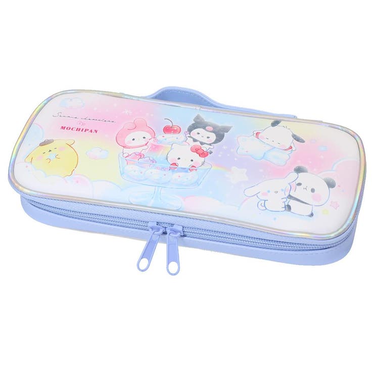 【10％OFFクーポン！2/23(月)1:59まで】cinemacollection サンリオキャラクターズxもちもちぱんだ 筆箱 ラウンドファスナーペンケース...