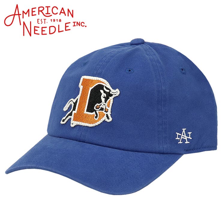 99HeadwearShop【WOMEN】 アメリカンニードル キャップ American Needle ダーラム・ブルズ MiLB マイナーリーグ メンズ レディース ブランド ロゴ 帽子 ローキャップ BBキャップ 男女兼用 帽子