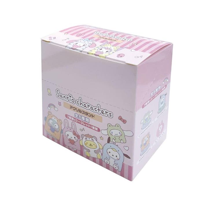 cinemacollection サンリオキャラクターズ アクリルスタンド シークレットアクリルスタンド 全8種 8個入セット 着ぐるみタイム サンリオ エムプラン コレクション雑貨 まとめ買い キャラクター グッズ ファッション雑貨