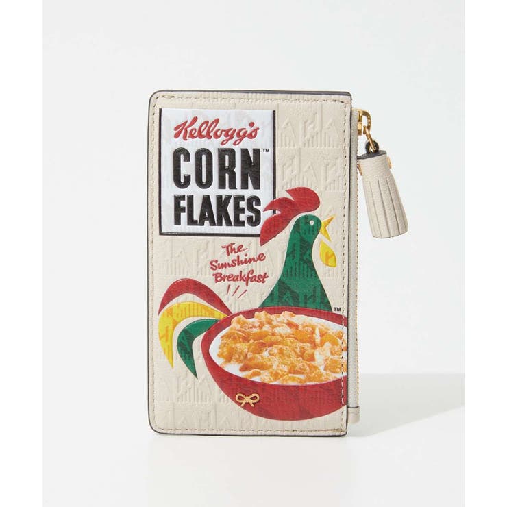 U-STREAM アニヤ ハインドマーチ ANYA HINDMARCH 5050925 182911 カードケース コーンフレーク コラボ..