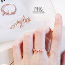 Miniministore 合金リング ピンクゴールド レディース アクセサリー