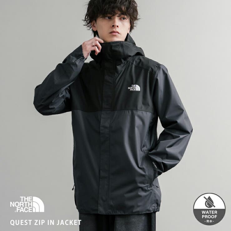 Rocky Monroe THENORTHFACE ������ɥ֥졼���� �ޥ���ƥ�ѡ����� �Ρ����ե����� QUEST ZIP IN JACKET ��� ���...