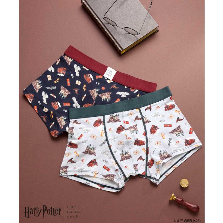 une nana cool 【ハリー・ポッターコラボ】メンズボクサーパンツ　LF8057 インナー・下着