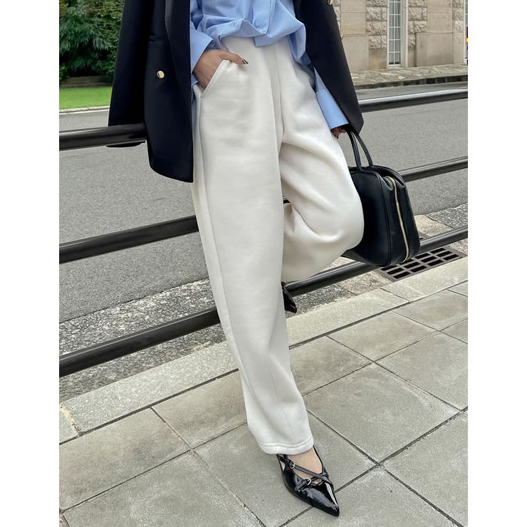 Re:EDIT [低身長/大きいサイズ有]裏起毛スウェットカーブパンツ パンツ・ズボン shoplistselect-10438248 SHOPLIST サンプル画像3