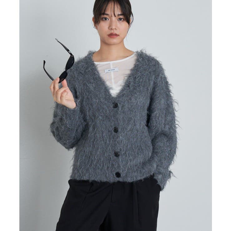 PAL GROUP OUTLET 【RAY CASSIN】シャギーVルーズCD トップス