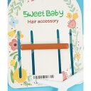 【5/16 1:59まで 5%OFFクーポン】GROOVY STORE カラーヘアクリップ ヘアアクセサリー