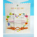 【5/16 1:59まで 5%OFFクーポン】GROOVY STORE デザインヘアピン3点セット ヘアアクセサリー