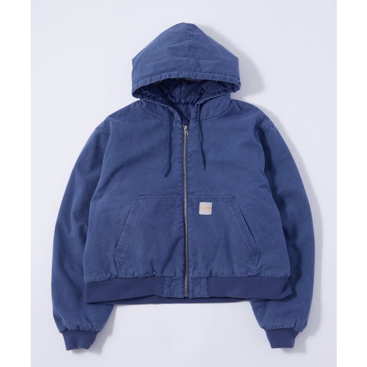 PAL GROUP OUTLET 【WHO'S WHO gallery】KOOKYNダック中綿フードブルゾン アウター(コート・ジャケットなど)