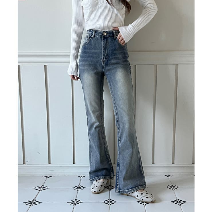 by muni:r ウォッシングブーツカットデニムパンツ/2025 AW COLLECTION パンツ・ズボン