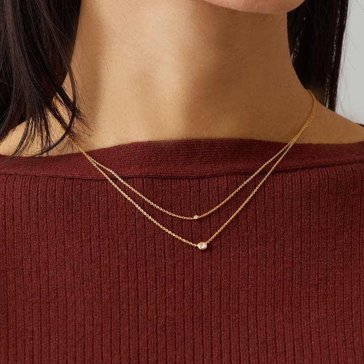 MelodyAccessory ͥå쥹  K18GP  饤󥹥ȡ 2Ϣ 󥸥奨꡼ ֤ ŤͤŤ ǥ ե Ų ...