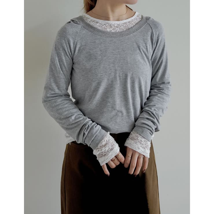Re:EDIT フード付き長袖トップス トップス shoplistselect-10440093 SHOPLIST サンプル画像3