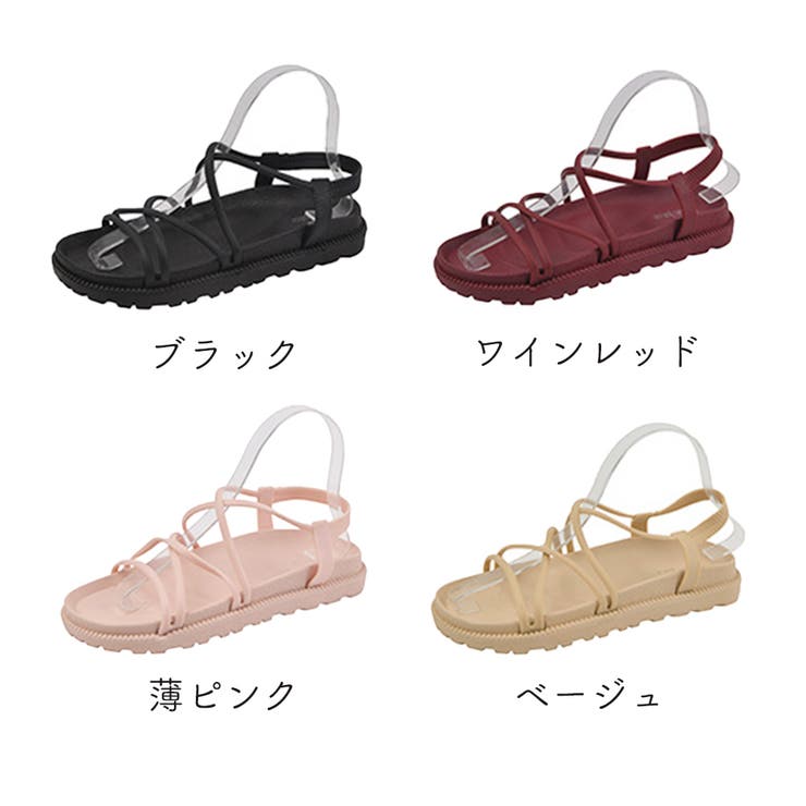 Miniministore ストラップサンダル レディース 夏 シューズ・靴