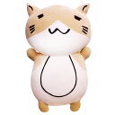 【マラソン期間中 5%OFFクーポン】GROOVY STORE 猫渕さん ねむねむ ぬいぐるみ (抱き枕) ファッション雑貨
