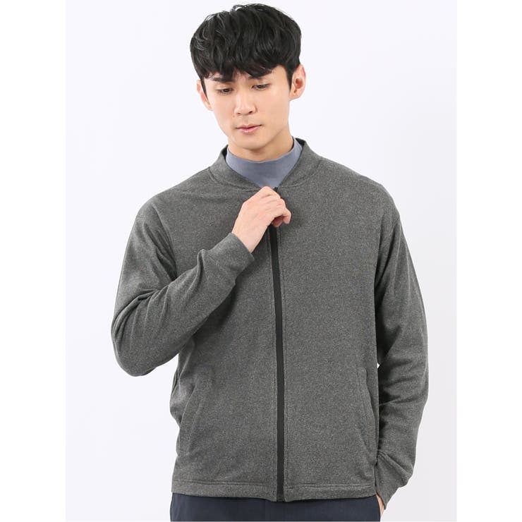 【10％OFFクーポン！2/10(火)1:59まで】TAKA-Q MEN 【WEB限定】KAITEKI+ フラッフィースムース リブブルゾン アウター(コート・ジャケットなど)