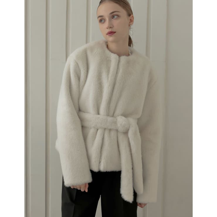 Re:EDIT [2025-26 WINTER COLLECTION][MEISM by Re:EDIT]フォーファーノーカラーミドルコート アウター(コート・ジャケットなど) shoplistselect-10441909 SHOPLIST サンプル画像2