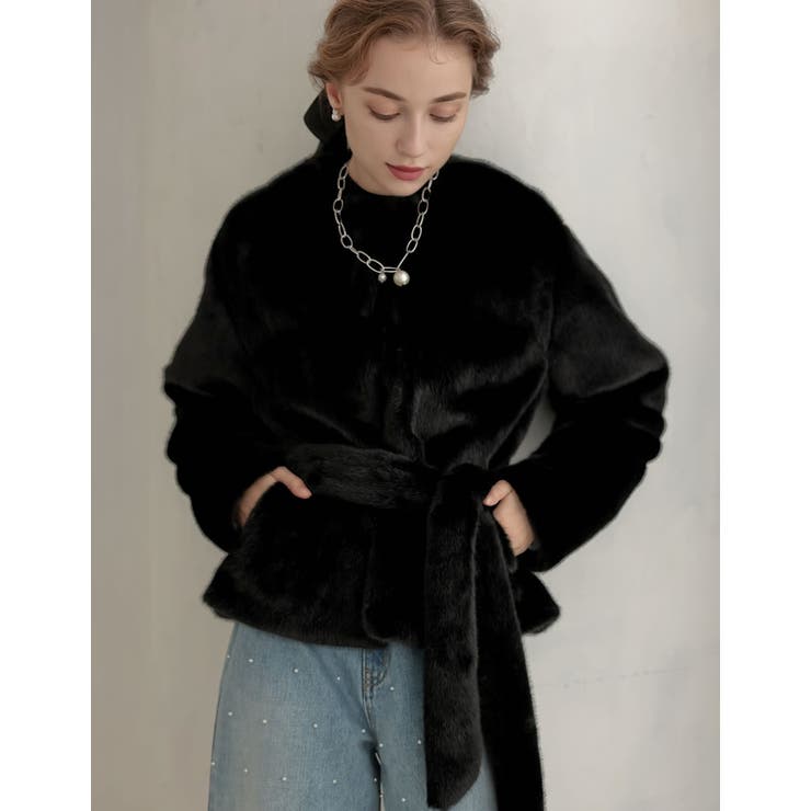 Re:EDIT [2025-26 WINTER COLLECTION][MEISM by Re:EDIT]フォーファーノーカラーミドルコート アウター(コート・ジャケットなど) shoplistselect-10441909 SHOPLIST サンプル画像3