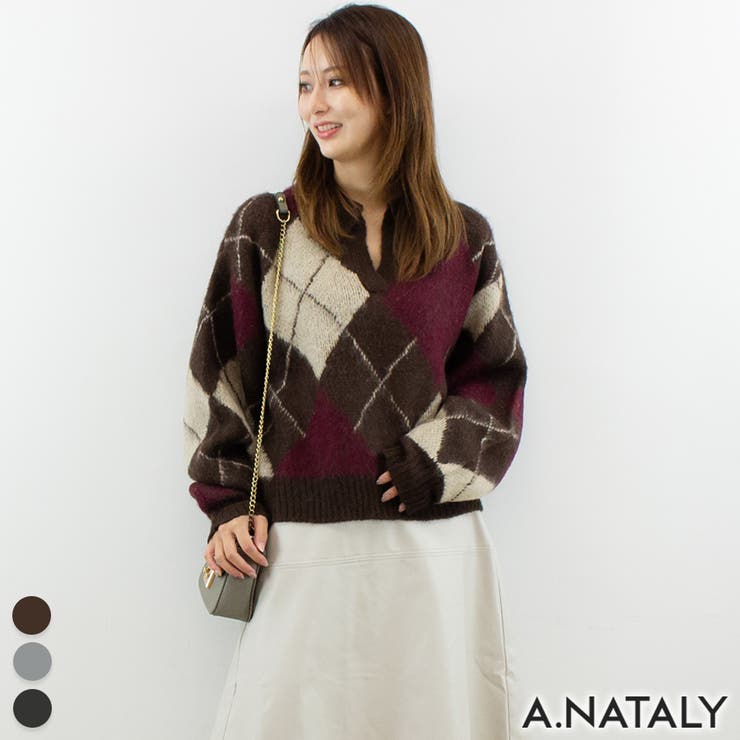 A.NATALY ��������إ����������륭���ͥå��ץ륪���С� �ȥåץ�