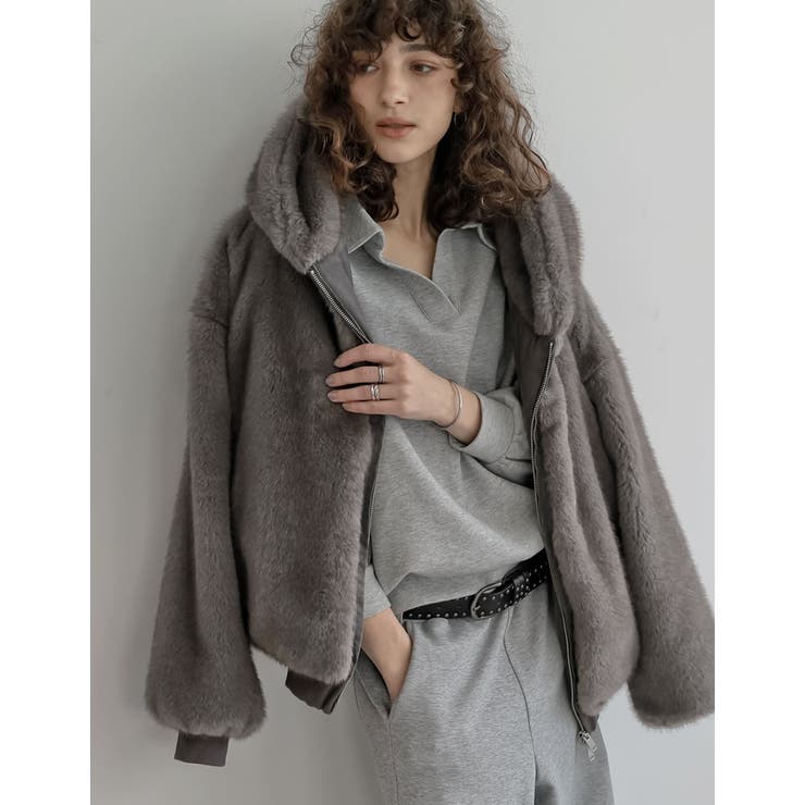 Re:EDIT [2025AW COLLECTION]フォーファーフーディーブルゾン アウター(コート・ジャケットなど) shoplistselect-10442765 SHOPLIST サンプル画像3