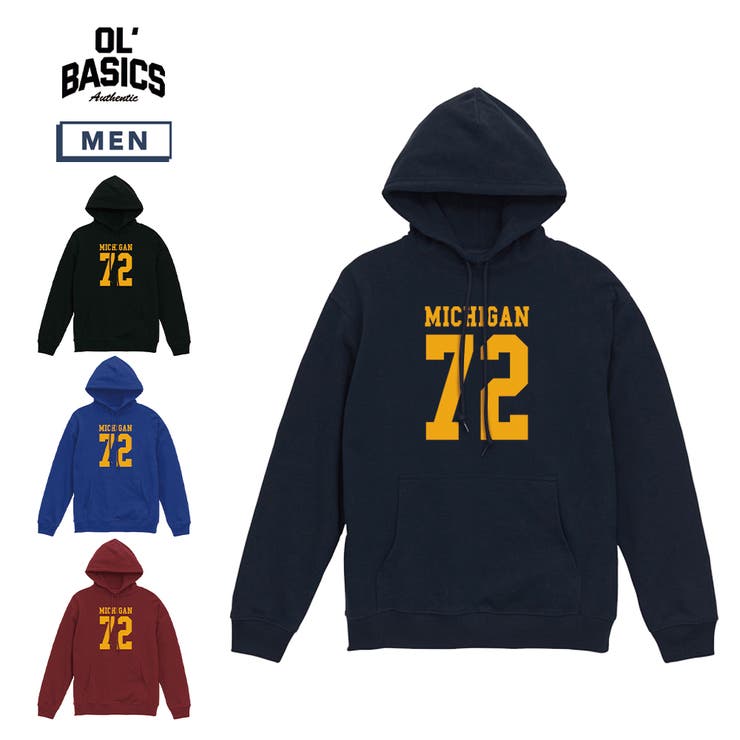��10��OFF�����ݥ������桪��printrium Ol' Basics�ʥ����롦�١����å����� �ץ�ѡ����� �������å� MICHIGAN ���� �ʥ�Х��...
