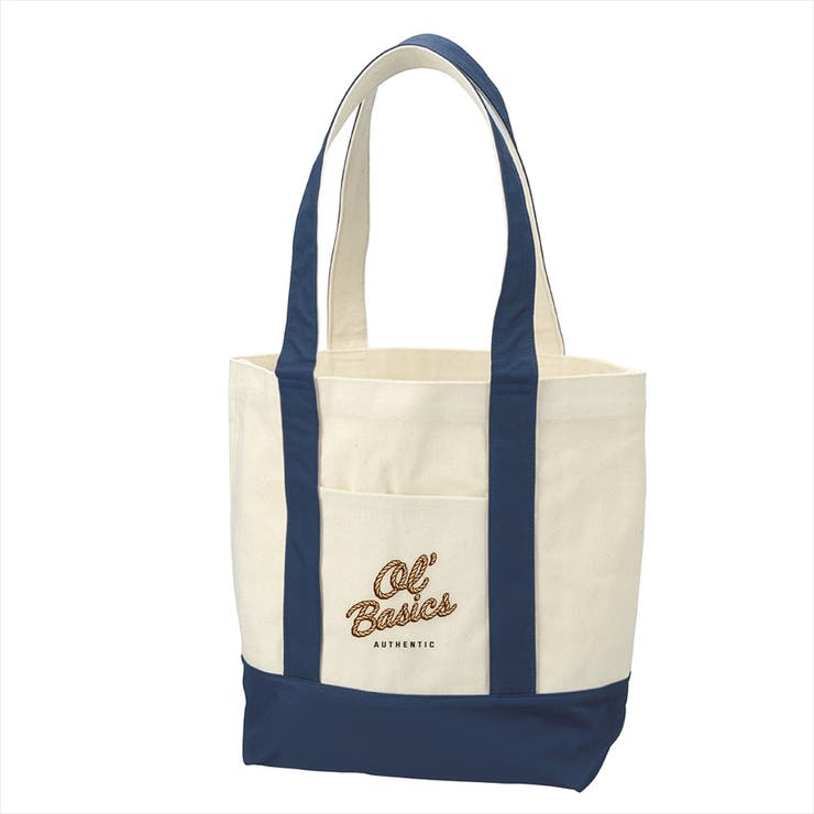printrium Ol' Basics（オール・ベーシックス） バイカラートートバッグ キャンバス ロープロゴ プリント 鞄 BAG アメカジ メンズ レディース ユニセックス バッグ・鞄 shoplistselect-10445054 SHOPLIST サンプル画像3