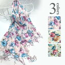 JOCOSA ストール 大判 花柄 薄手 春 夏 秋 韓国ファッション ショール 羽織 レディース スカーフ uv 紫外線対策 冷房対策 JOCOSA 8681 小物