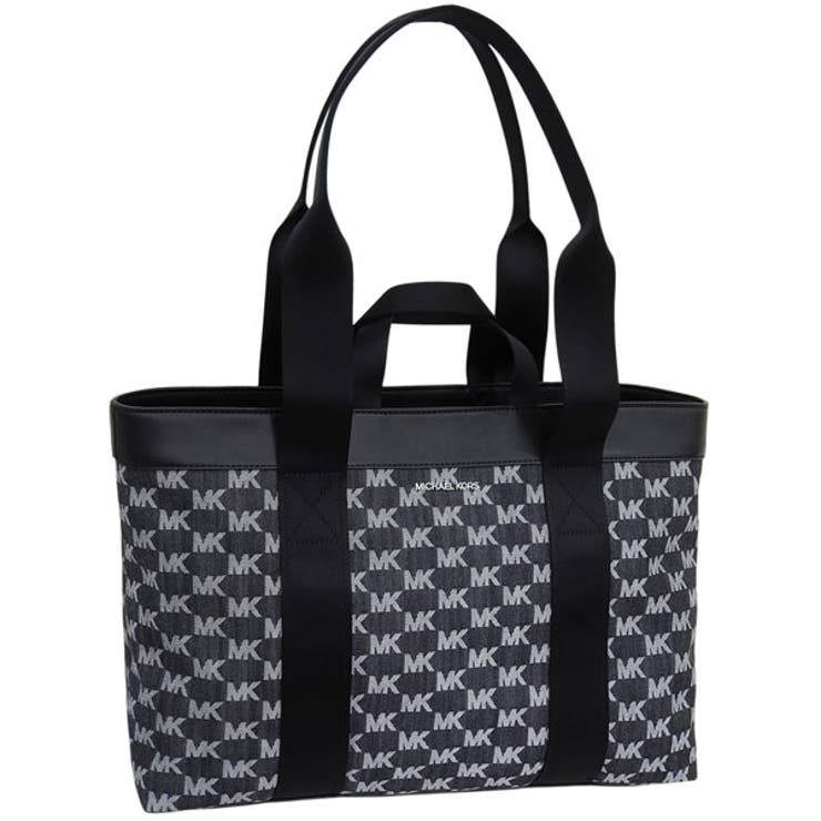 【10％OFFクーポン！3/26(木)1:59まで】Riverall MICHAEL KORS マイケルコース バッグ メンズ トートバッグ アウトレット ブラック 37T5LCOT9J3-BLACK MICHAEL KORS A4対応 バッグ・鞄