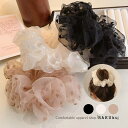 【マラソン期間中 5%OFFクーポン】RAKUku シュシュ ヘアゴム ハート柄 レーディス 韓国ファッション ヘアアクセサリー
