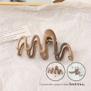 RAKUku シンプル ヘアクリップ バンズクリップ 韓国ファッション ヘアアクセサリー