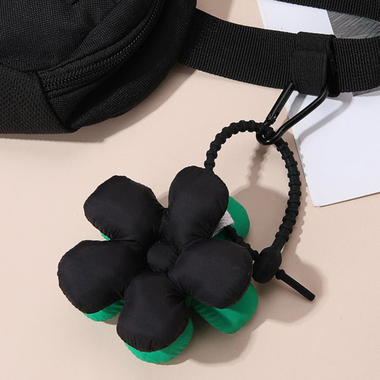 HOOK 【HOOK】両面フラワー中綿チャーム 小物