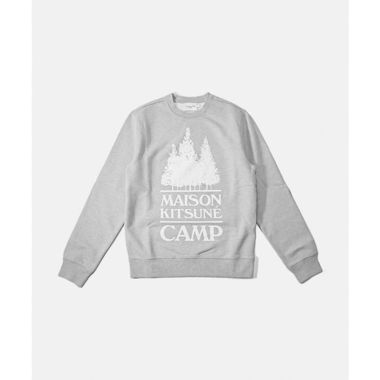 【10％OFFクーポン！7/26(日)1:59まで】U-STREAM メゾンキツネ MAISON KITSUNE IM00328KM0020 スウェット メンズ キャンプ マキシ レギュラー トレーナー コットン クルーネック カジュアル シンプル 春 shoplistselect-10446812 SHOPLIST サンプル画像2