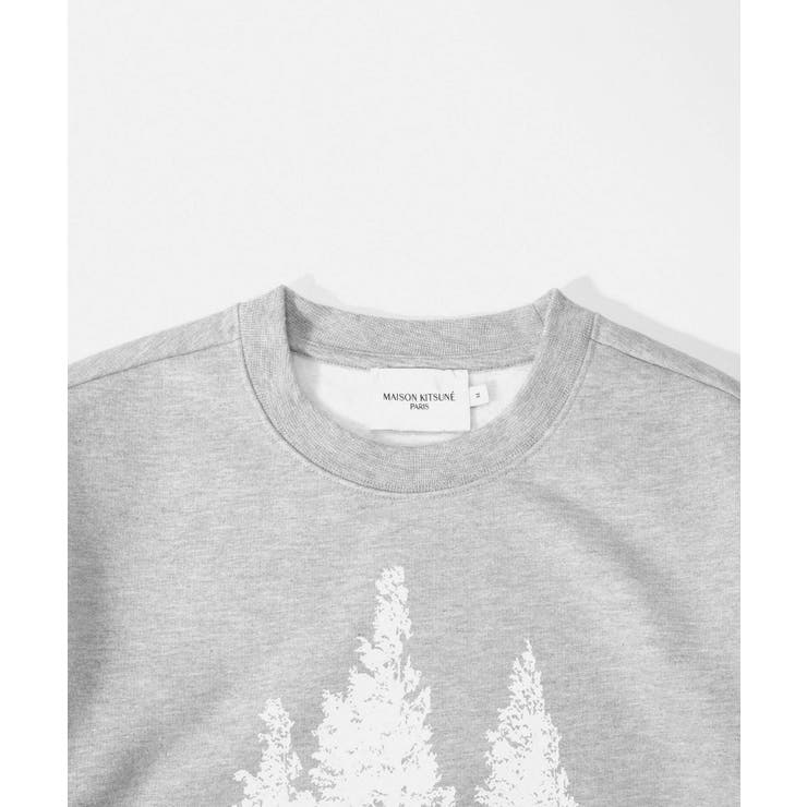 【10％OFFクーポン！7/26(日)1:59まで】U-STREAM メゾンキツネ MAISON KITSUNE IM00328KM0020 スウェット メンズ キャンプ マキシ レギュラー トレーナー コットン クルーネック カジュアル シンプル 春 shoplistselect-10446812 SHOPLIST サンプル画像3