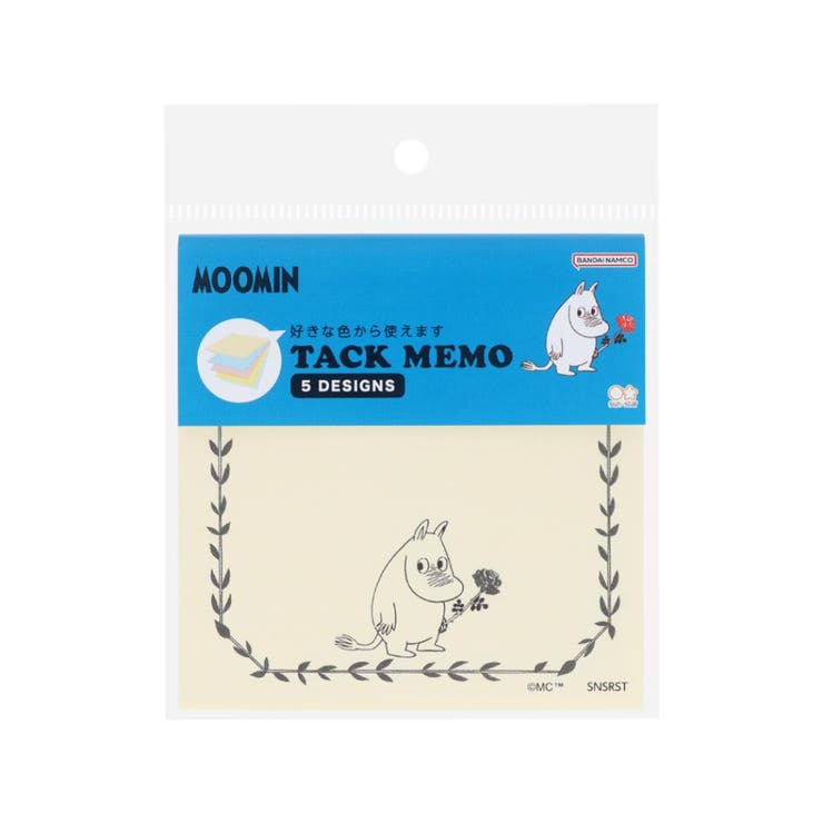 【10％OFFクーポン！1/16(金)1:59まで】cinemacollection ムーミン 付箋 付箋メモ5C MU25SS ムーミン 北欧 サンスター文具 新学期準備文具 キャラクター グッズ 文房具