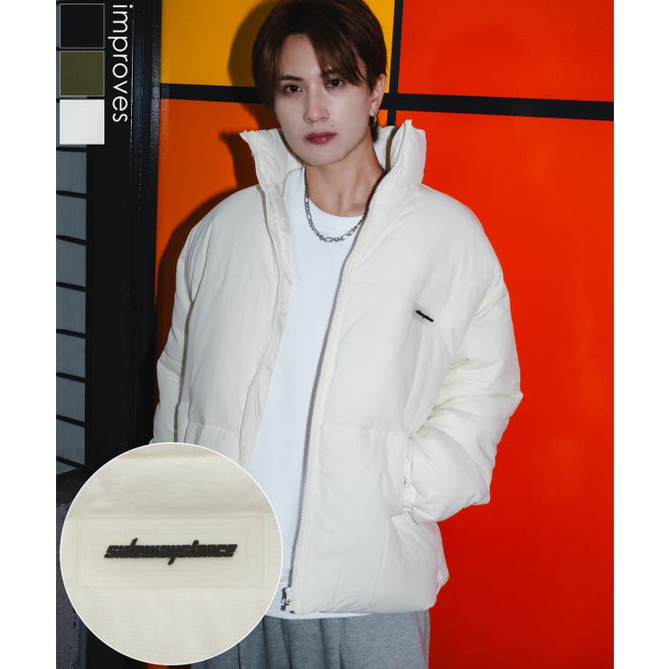 improves ダウンジャケット メンズ SIDEWAY STANCE サイドウェイスタンス エコ ...